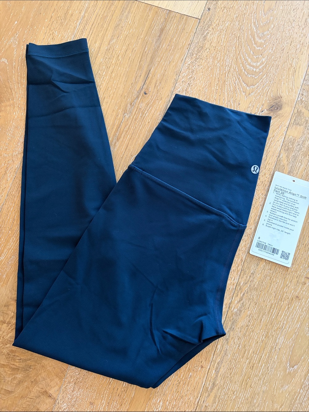 lululemon athletica Navy Super High-Waist Leggings NAVY (8) NEW W/TAG!